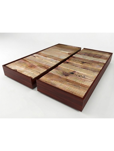 base_de_madera_QUEEN SIZE_duplex_estilo_cubo_en_color_caoba__100_madera_de_pino_en_2partes